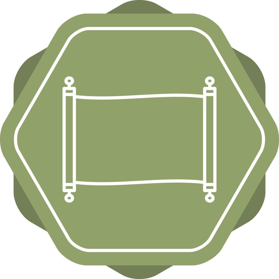 Scroll Line Icon vector