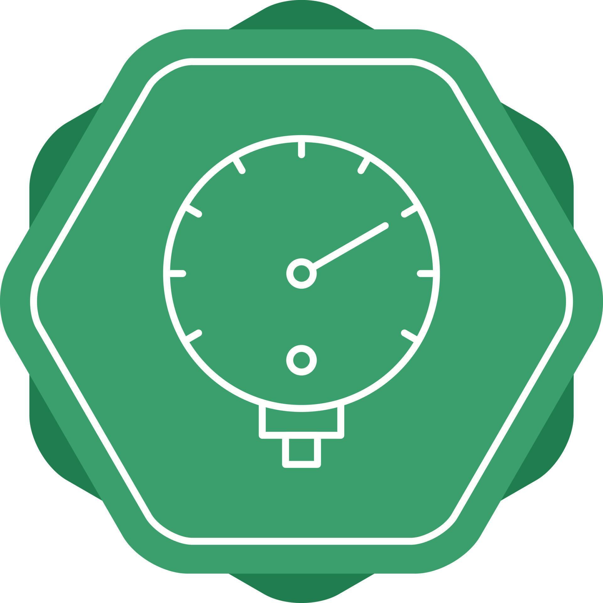 Pressure Gauge Line Icon 15951783 Vector Art at Vecteezy