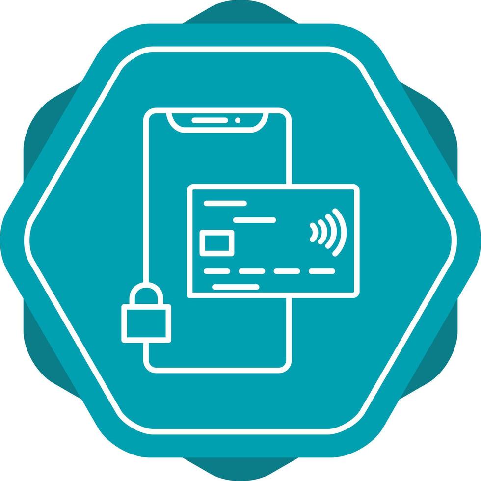 Secure Transactions Line Icon vector