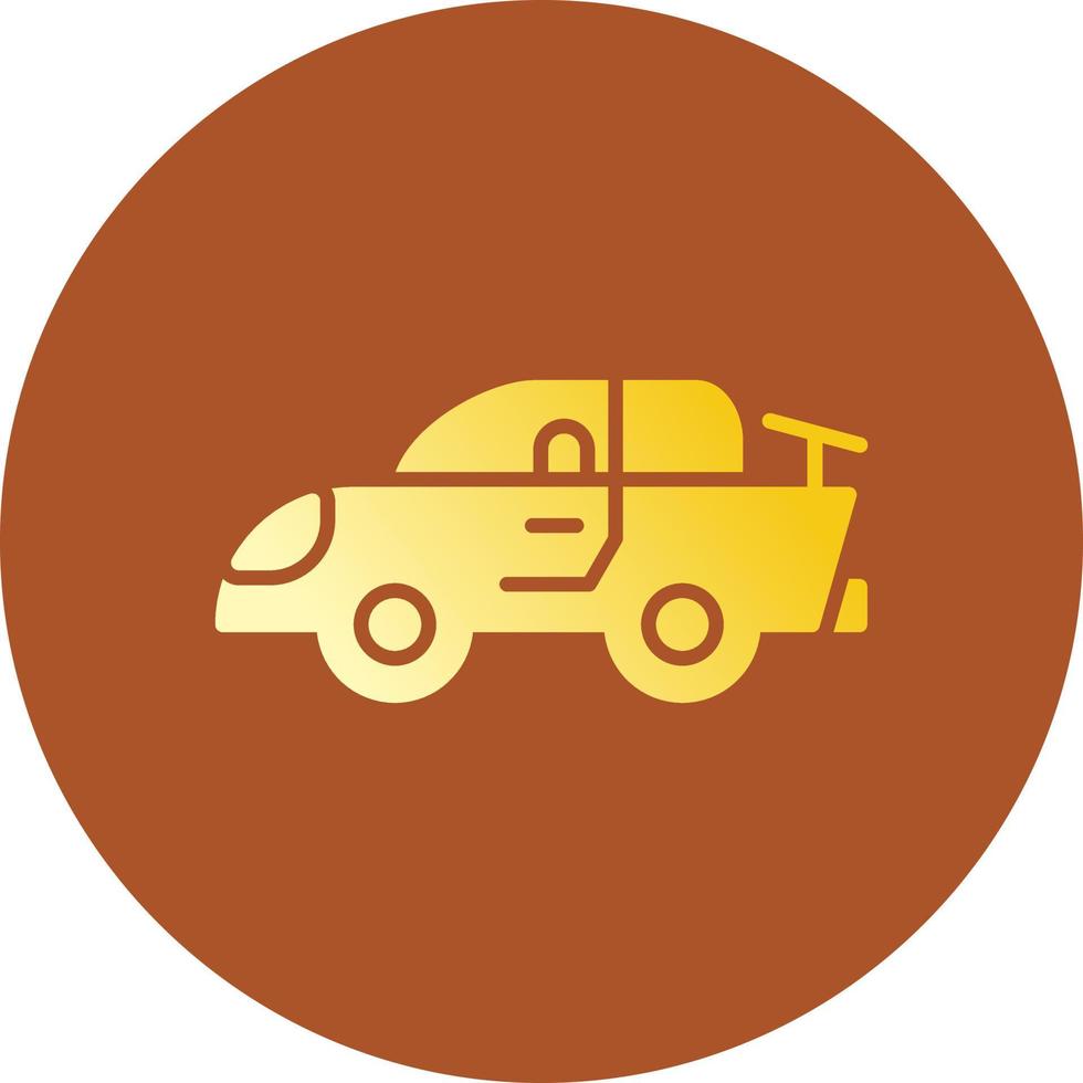 diseño de icono creativo de coche vector