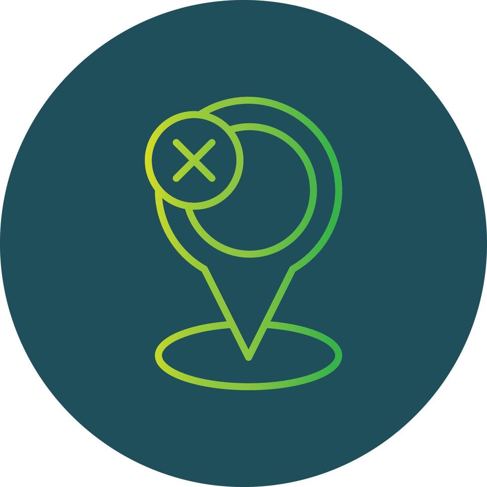 Wrong Creative Icon Design vector