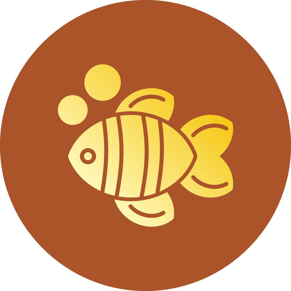 Clown Fish Creative Icon Design vector