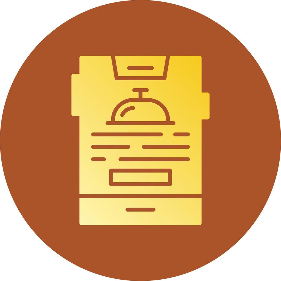 Food Order Creative Icon Design vector