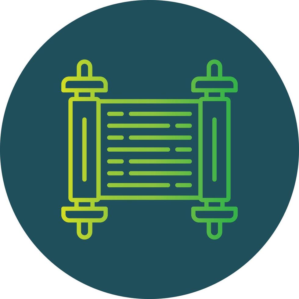 Torah Creative Icon Design vector