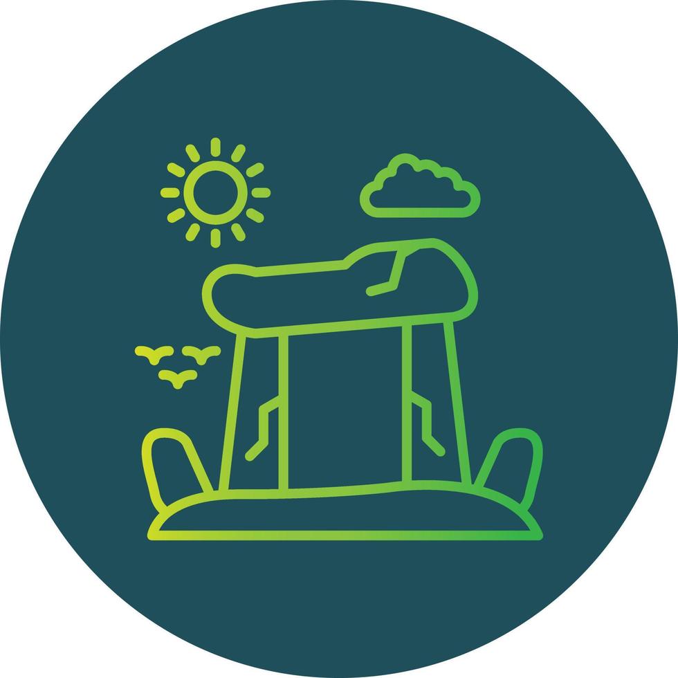 Stonehenge Creative Icon Design vector