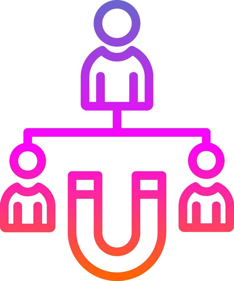 Customer Acquisition Vector Icon Design