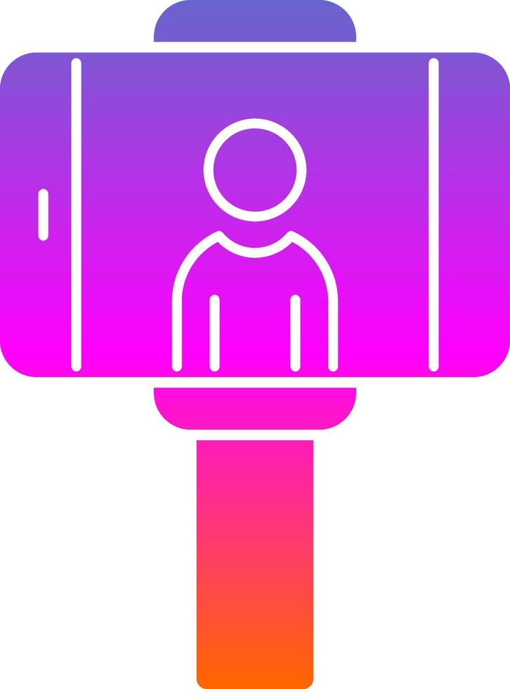 Vlogger Vector Icon Design