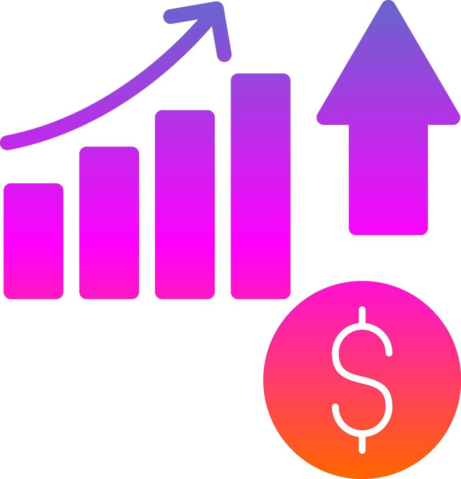 Product Growth Vector Icon Design