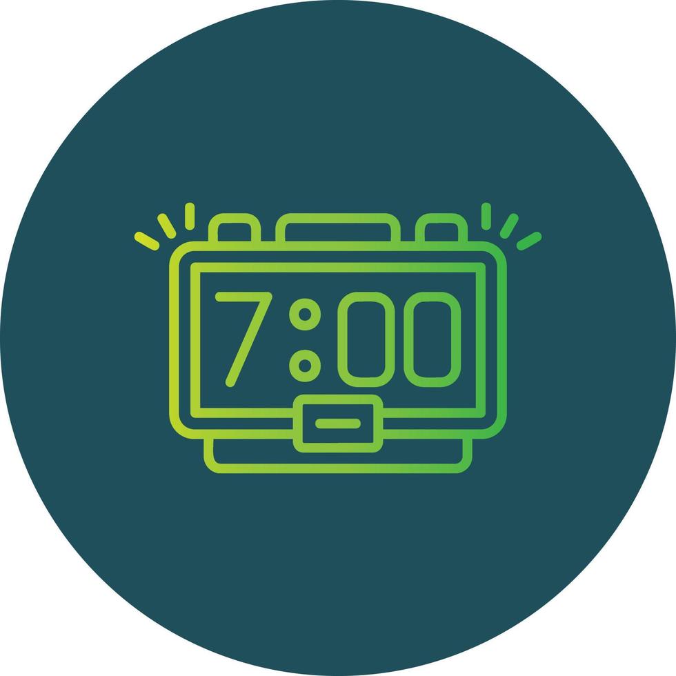 Alarm Creative Icon Design vector