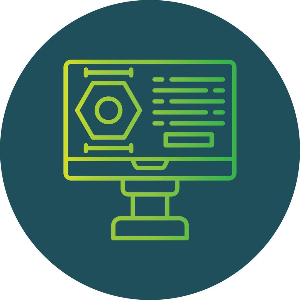 Cad Creative Icon Design vector