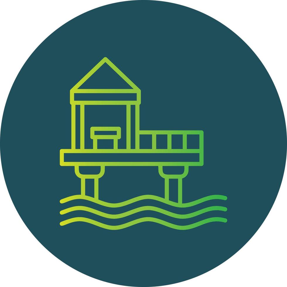 Dock Creative Icon Design vector