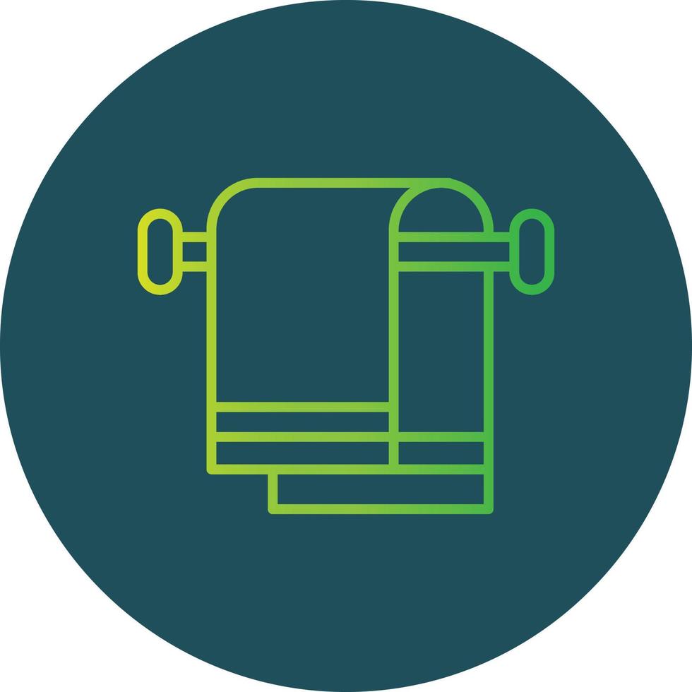 Towel Creative Icon Design vector