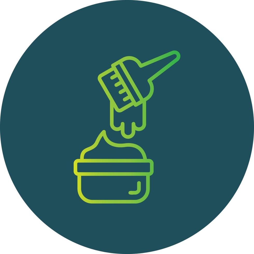 Dye Creative Icon Design vector