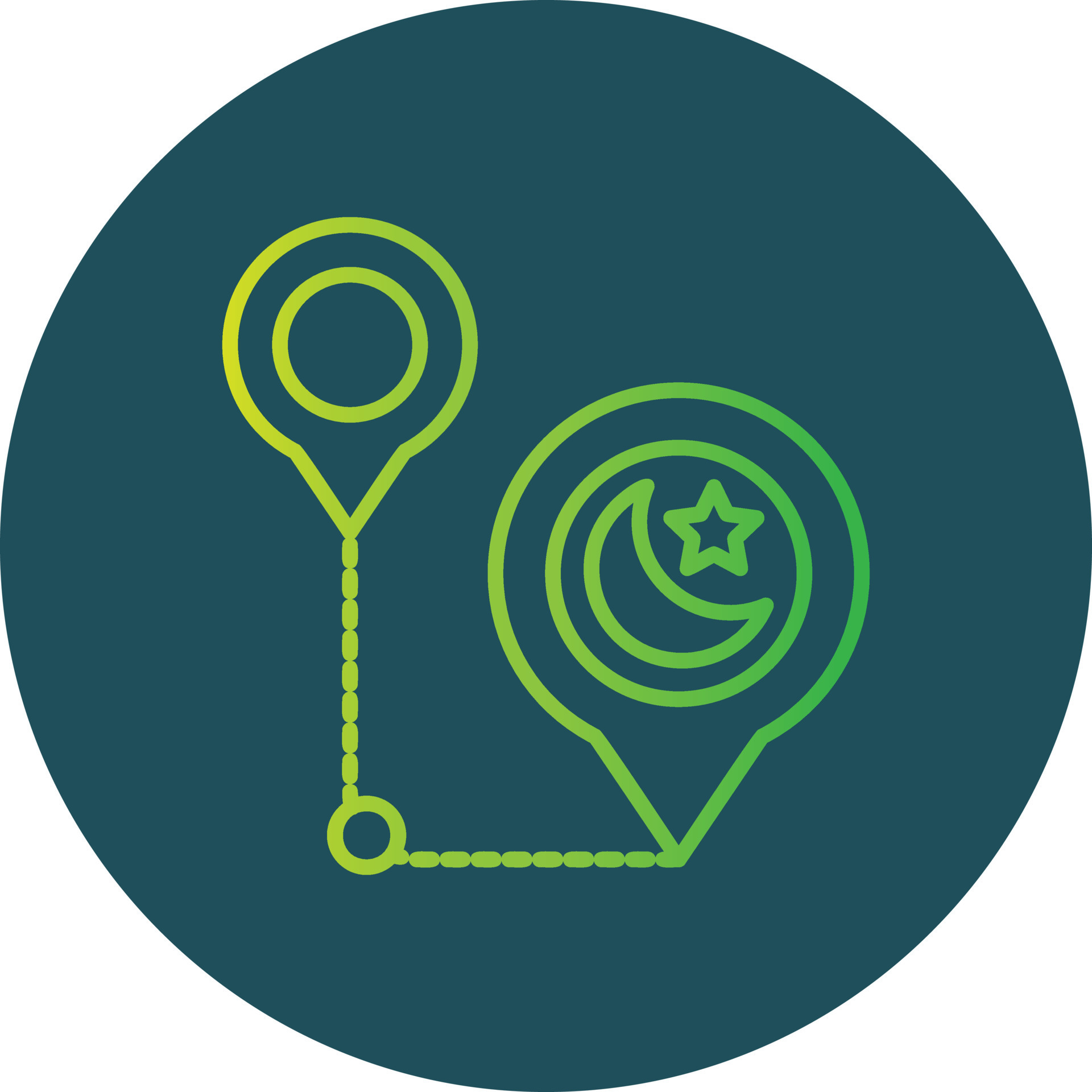 Pilgrimage Creative Icon Design 15953059 Vector Art at Vecteezy