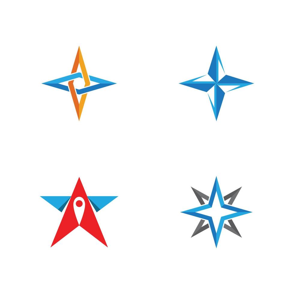 Compass vector icon illustration