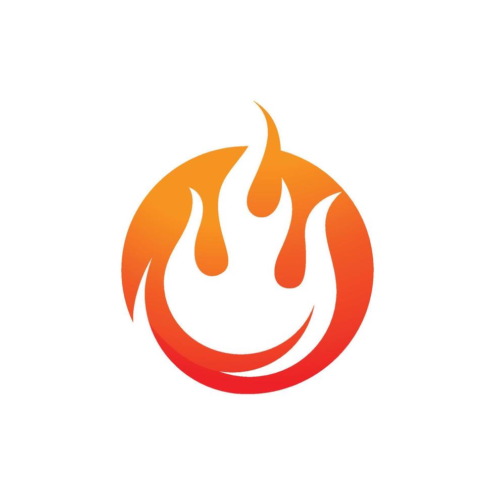Fire flame vector illustration design