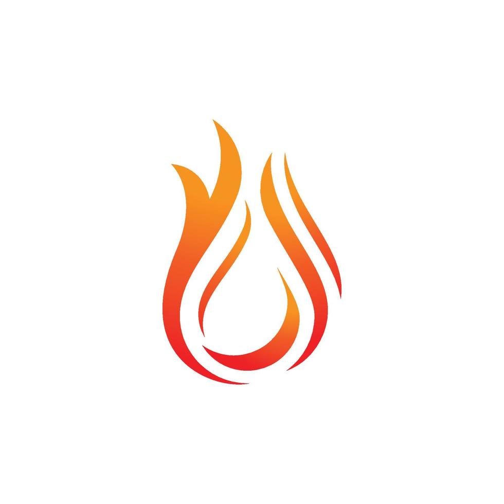 Fire flame vector illustration design