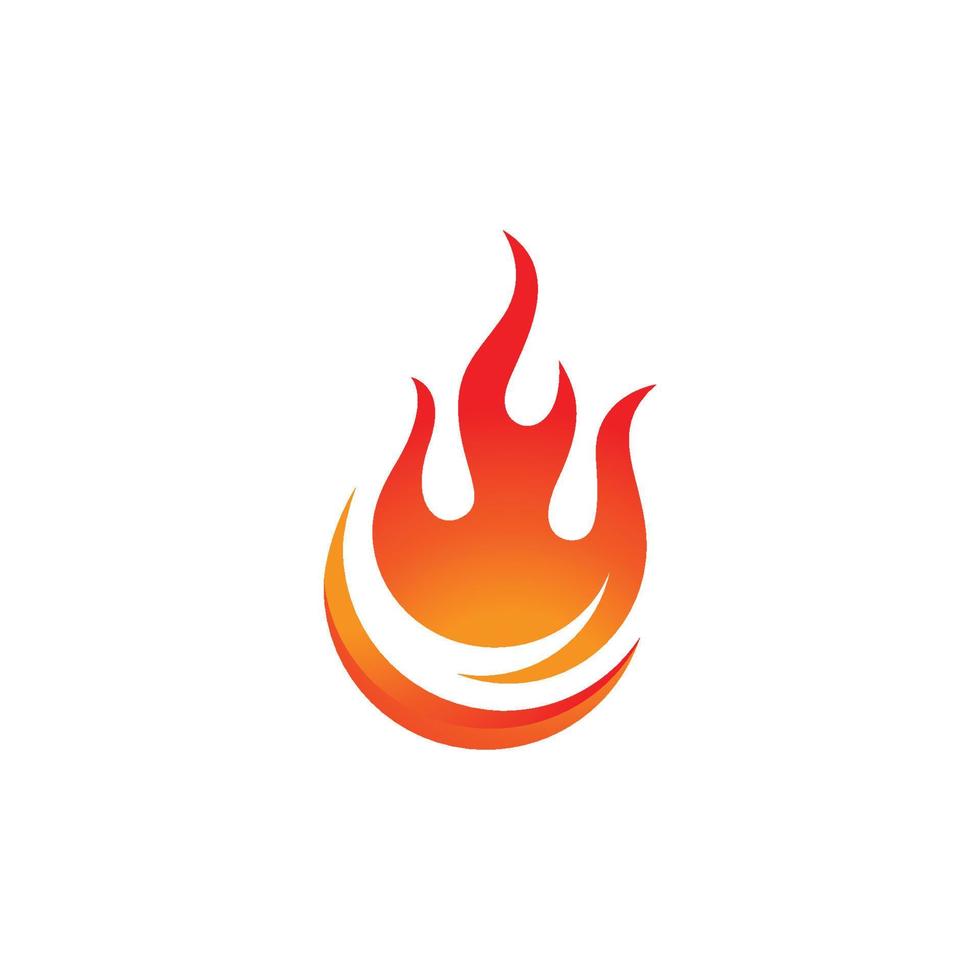 Fire flame vector illustration design