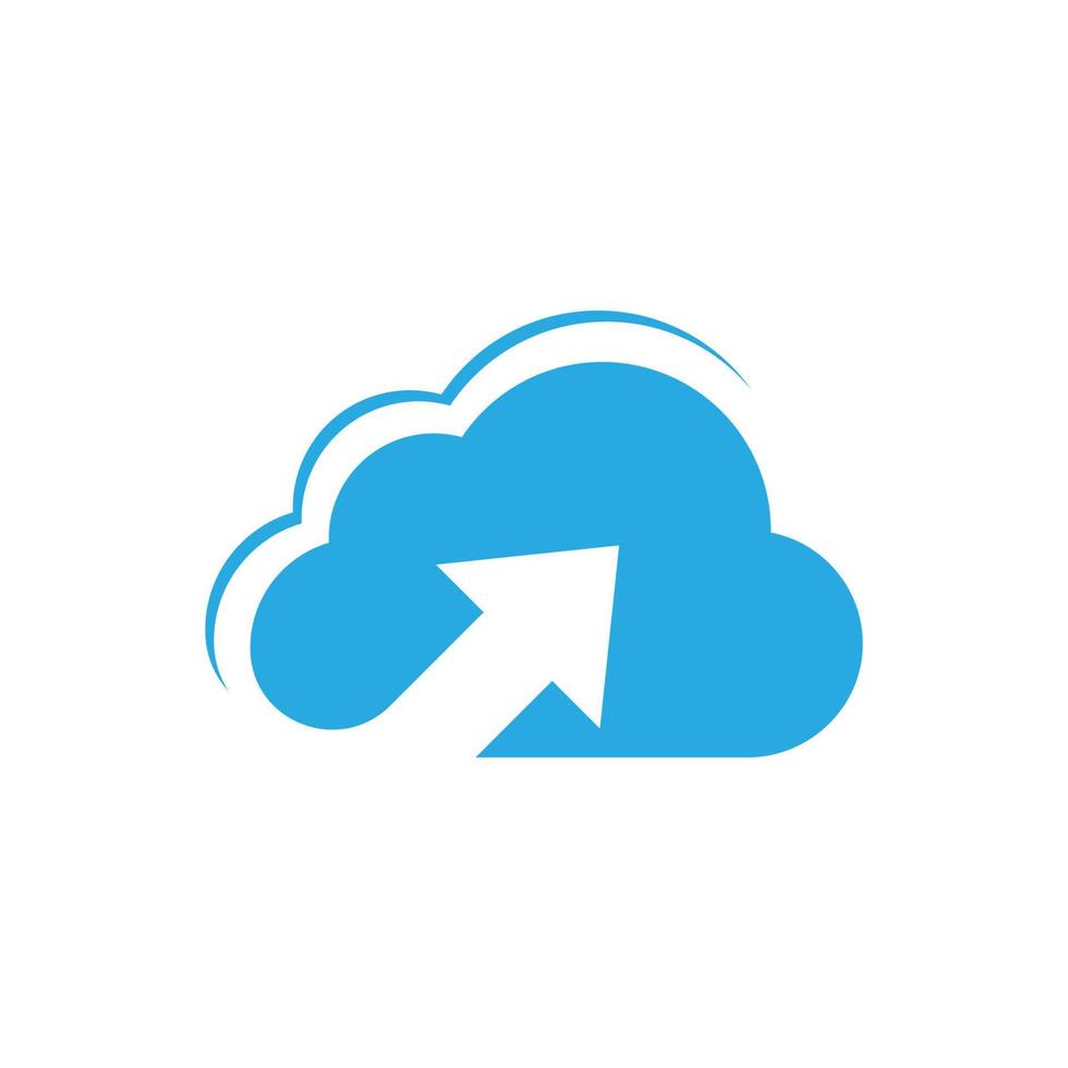 Cloud template vector