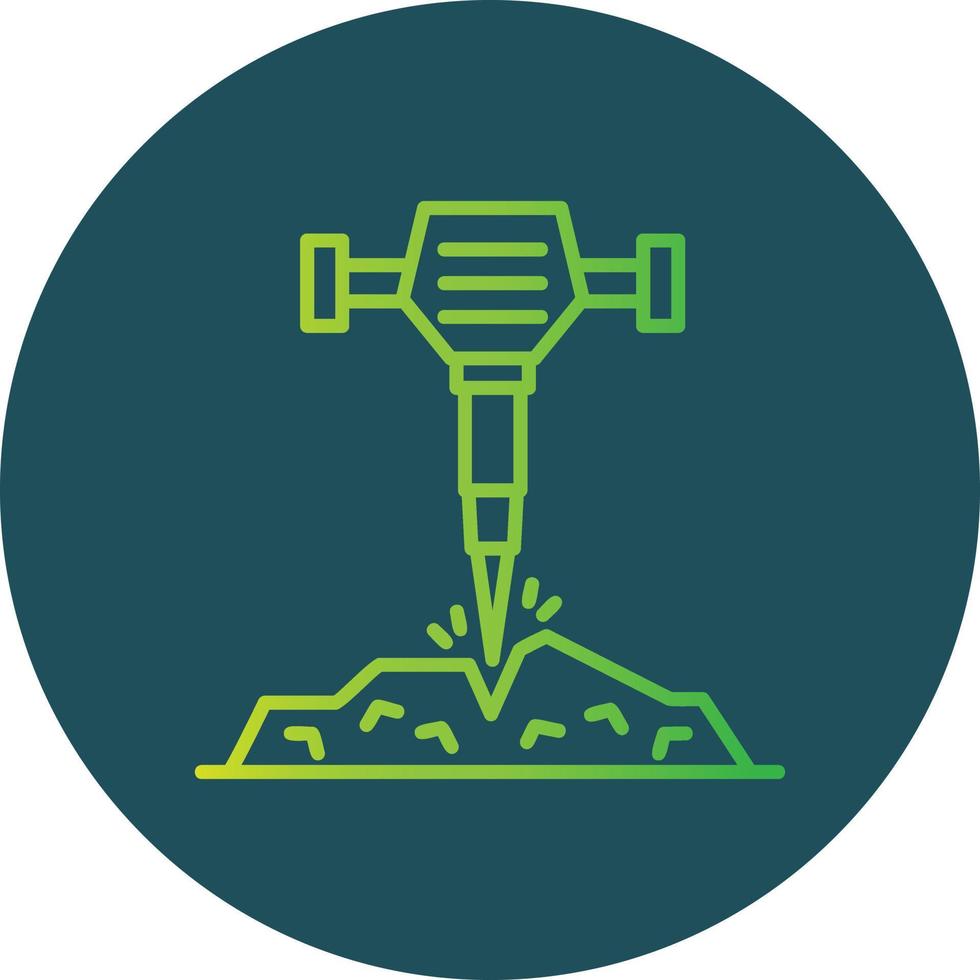 Drill Creative Icon Design vector