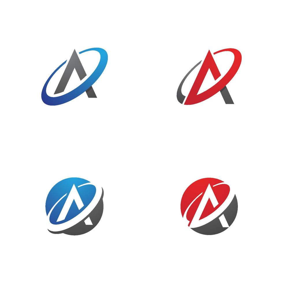 A Letter Logo Template vector