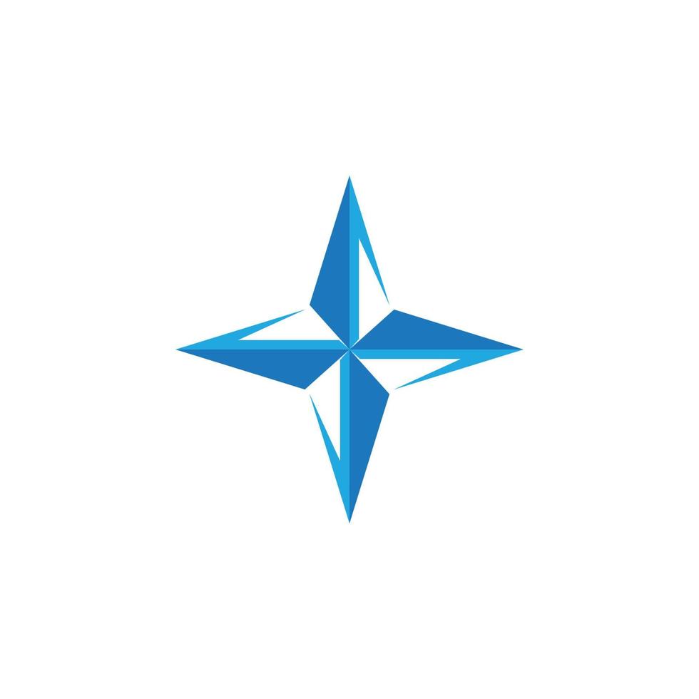 Compass vector icon illustration