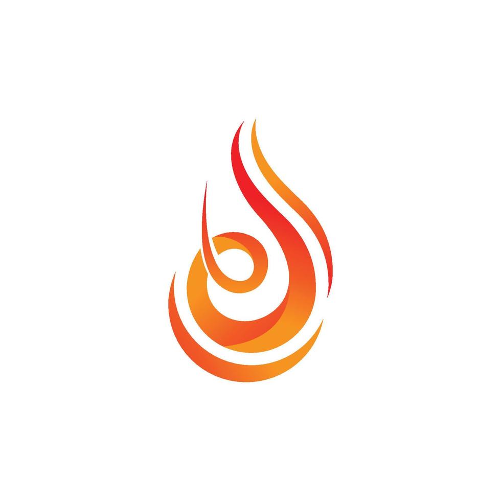 Fire flame vector illustration design