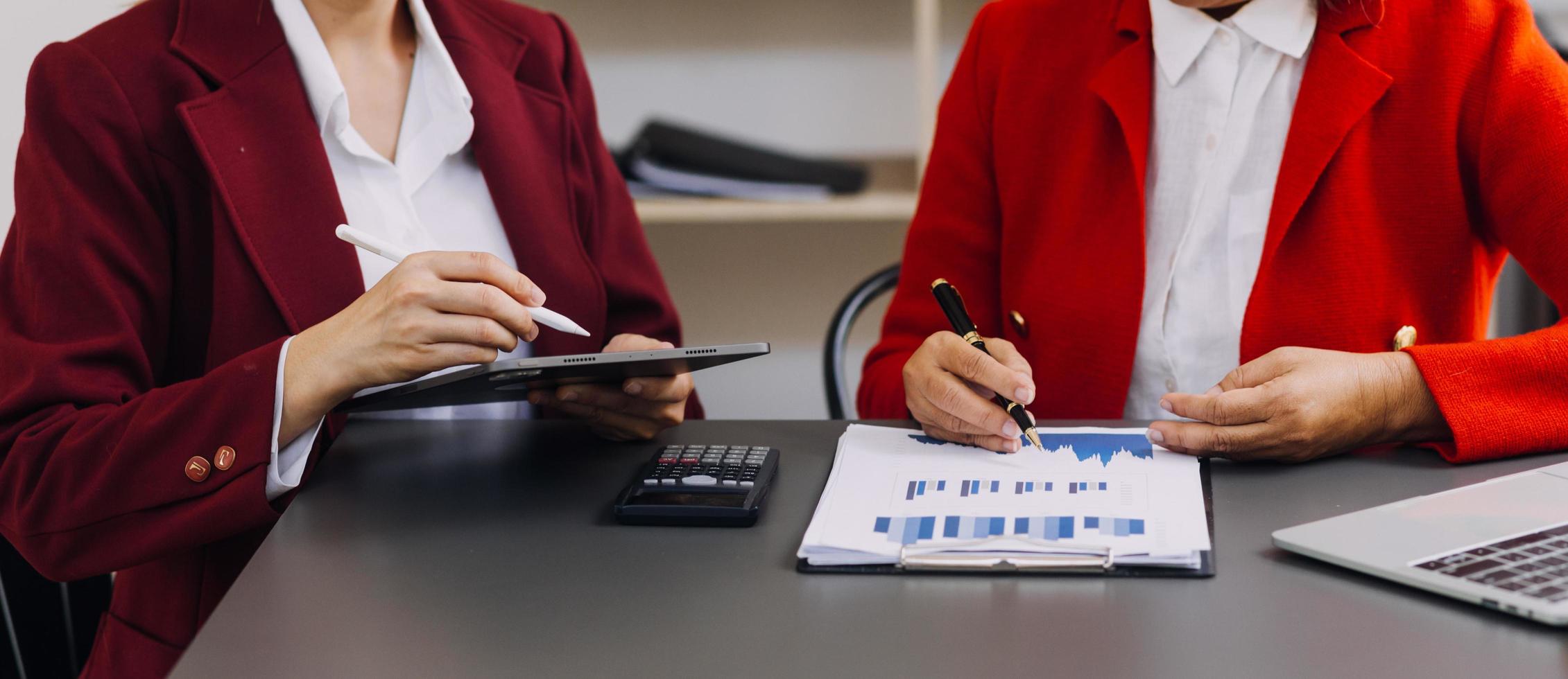 business finance technology and investment trading trader investor. Stock Market Investments Funds and Digital Assets. businessman analyzing forex trading graph financial data. photo