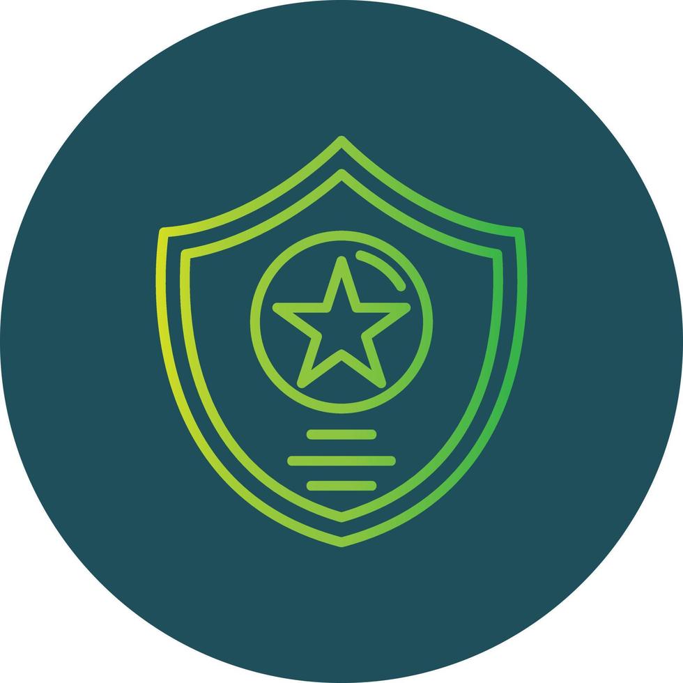 Sheriff Creative Icon Design vector