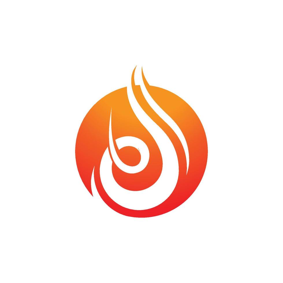Fire flame vector illustration design