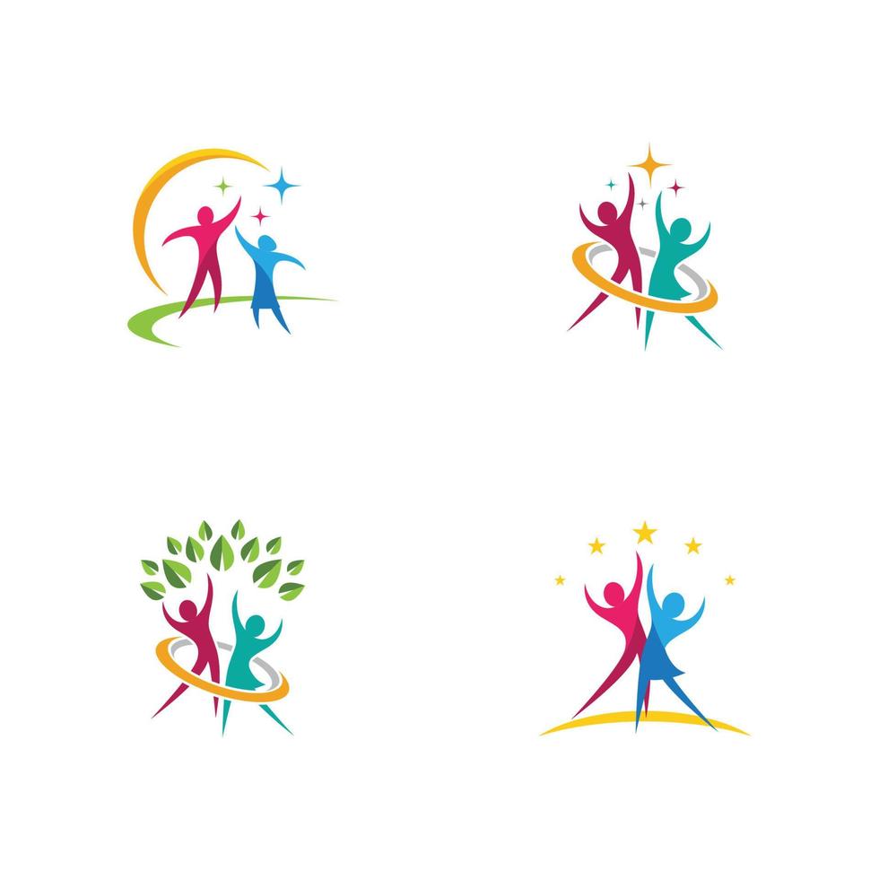 Community, network and social icon vector