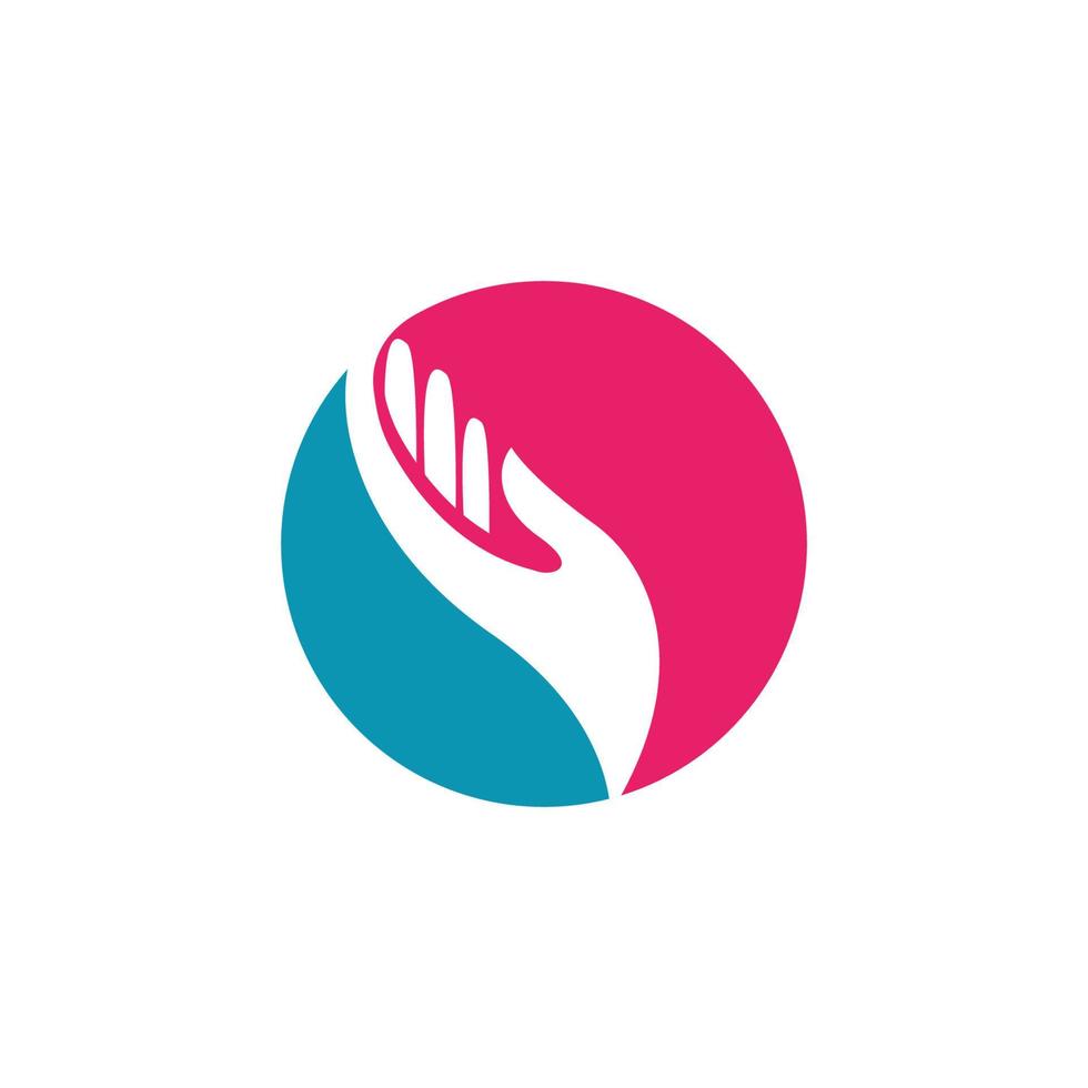 Hand Care icon Template vector illustration