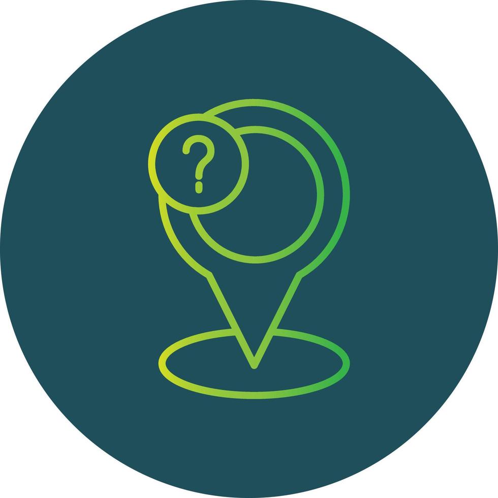 Question Creative Icon Design vector