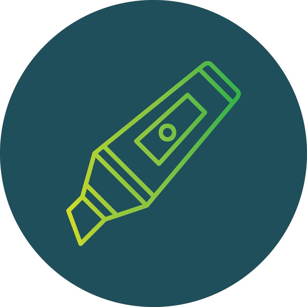 Highlighter Creative Icon Design vector