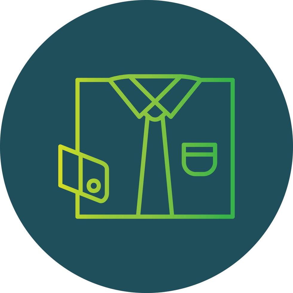 Shirt Creative Icon Design vector
