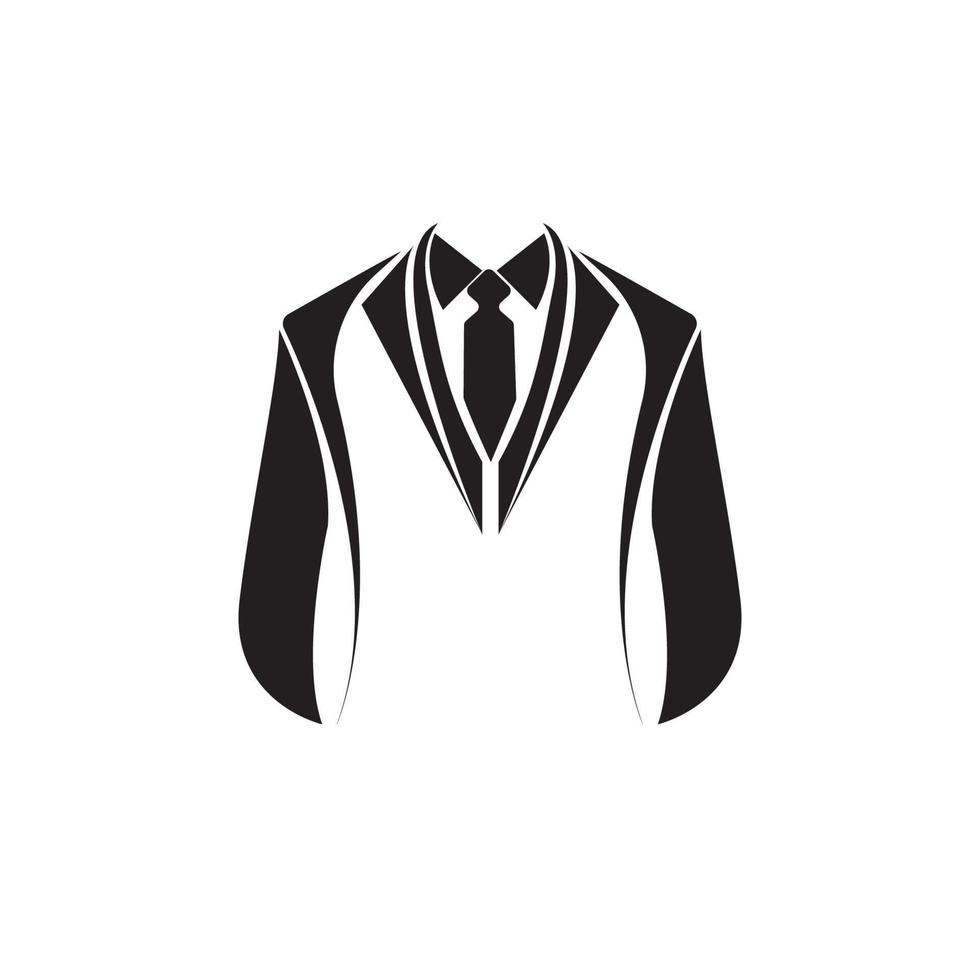 Tuxedo logo design vector