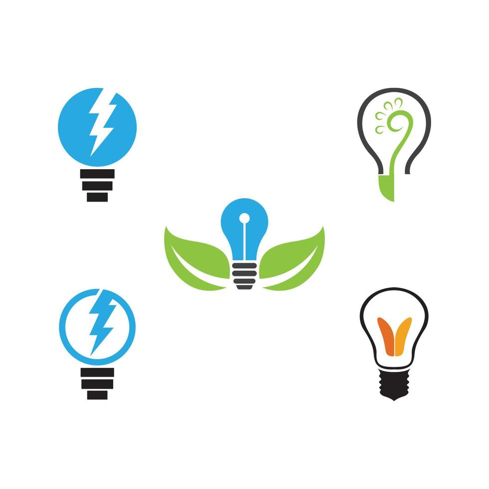 light bulb symbol icon vector