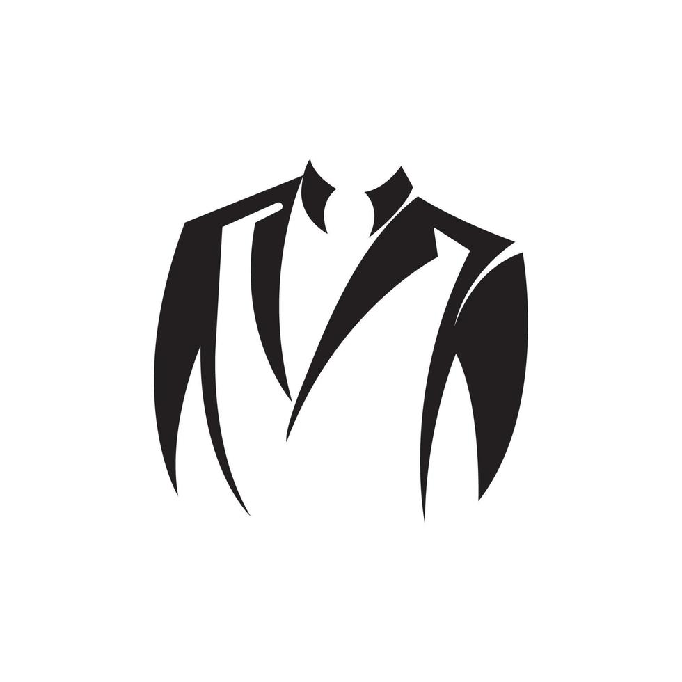 Tuxedo logo design vector