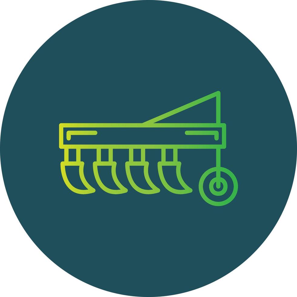 Plow Creative Icon Design vector