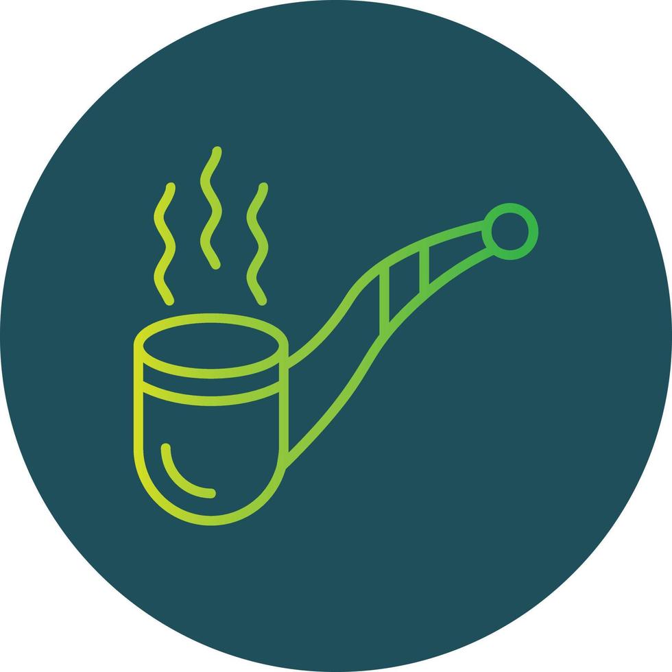 Pipe Cigar Creative Icon Design vector