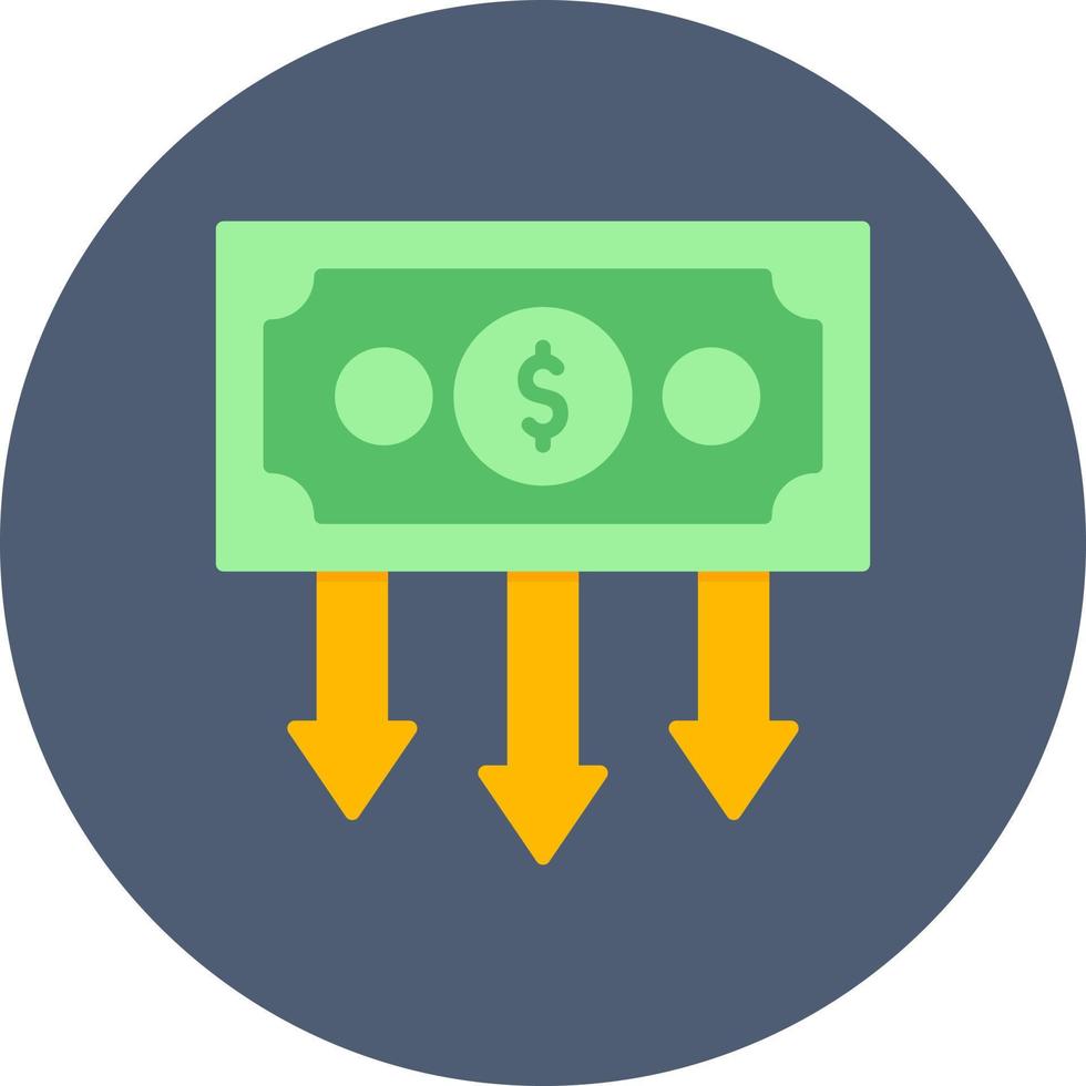 Inflation Creative Icon Design vector