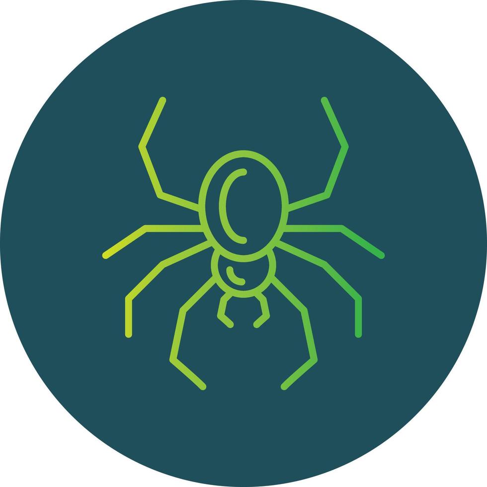 Spider Creative Icon Design vector