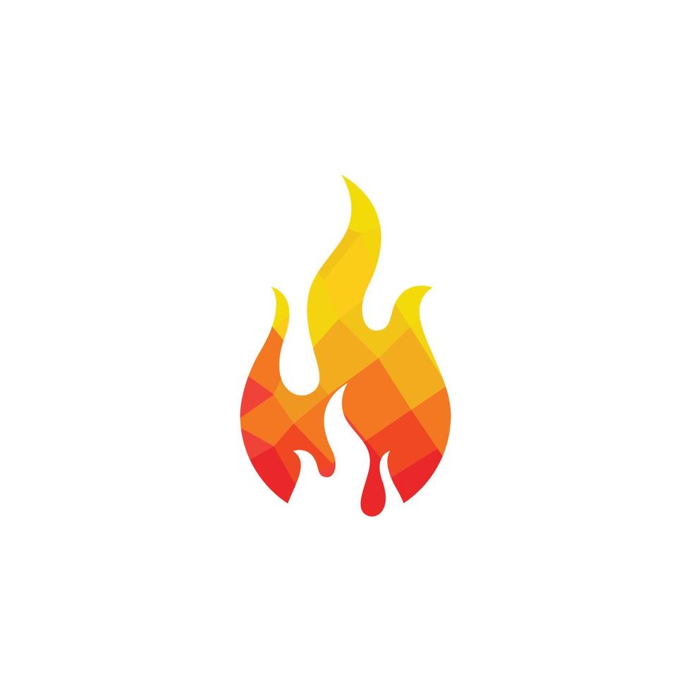 Fire flame vector illustration design