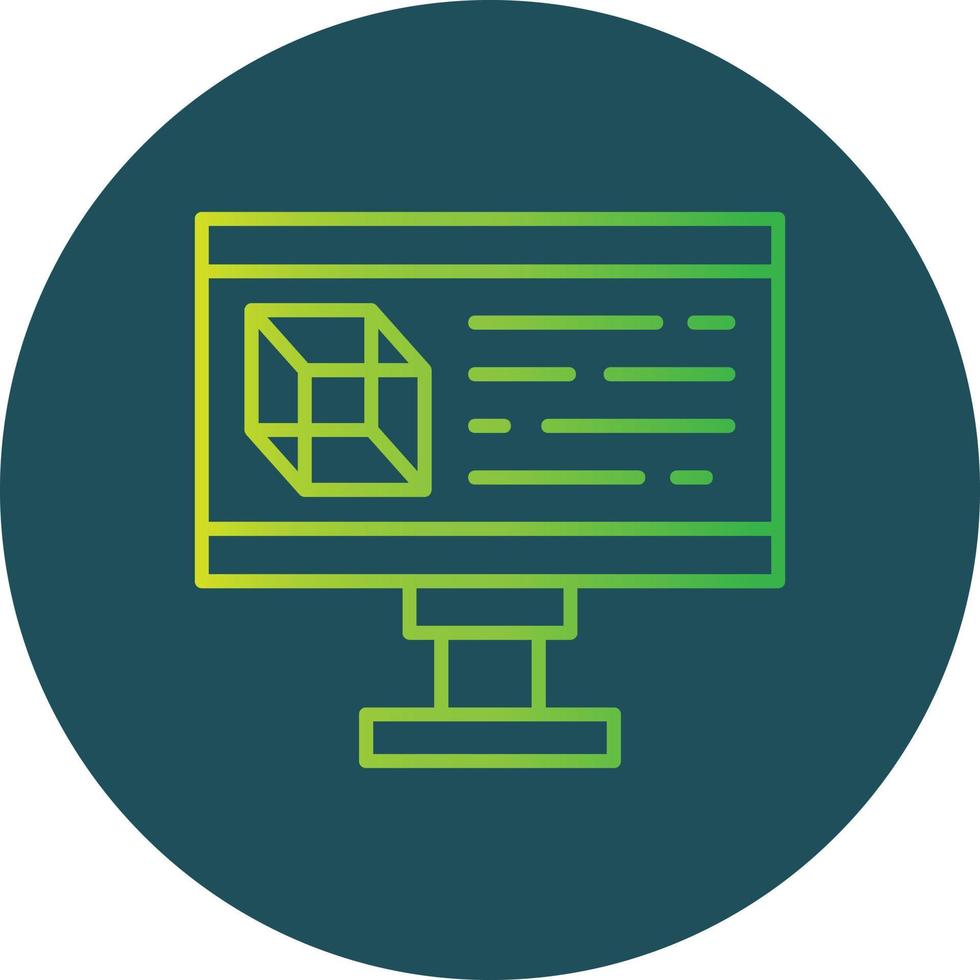 3D Design Creative Icon Design vector