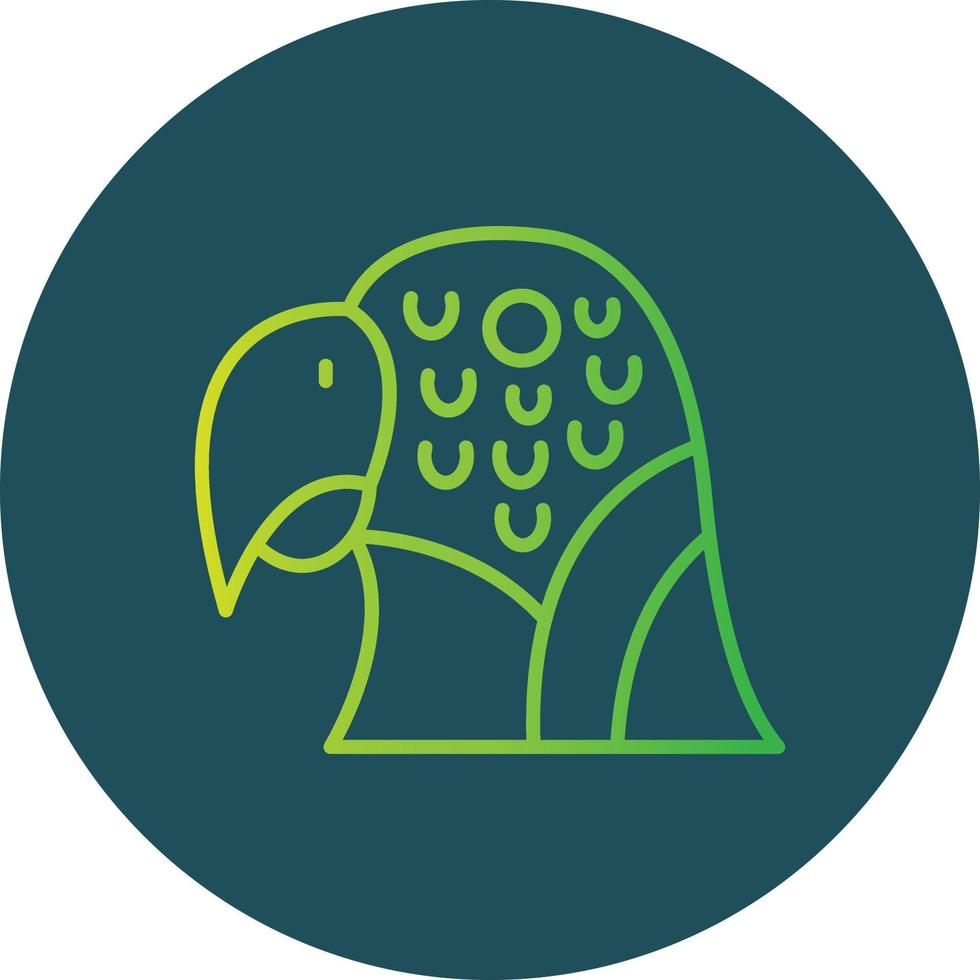 Parrot Creative Icon Design vector