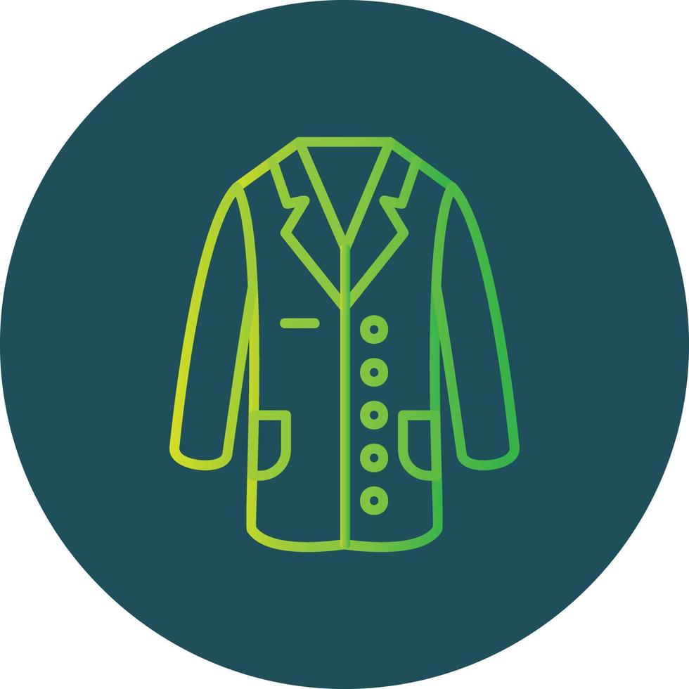 Lab Coat Creative Icon Design vector