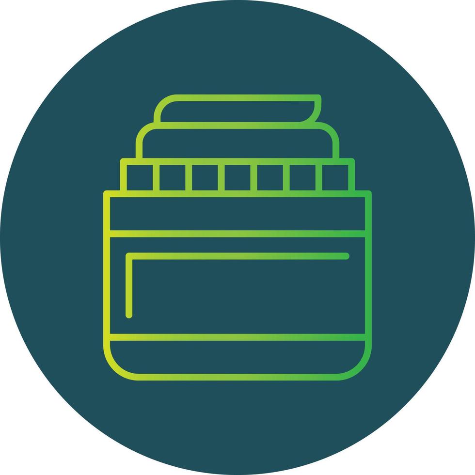 Cream Creative Icon Design vector