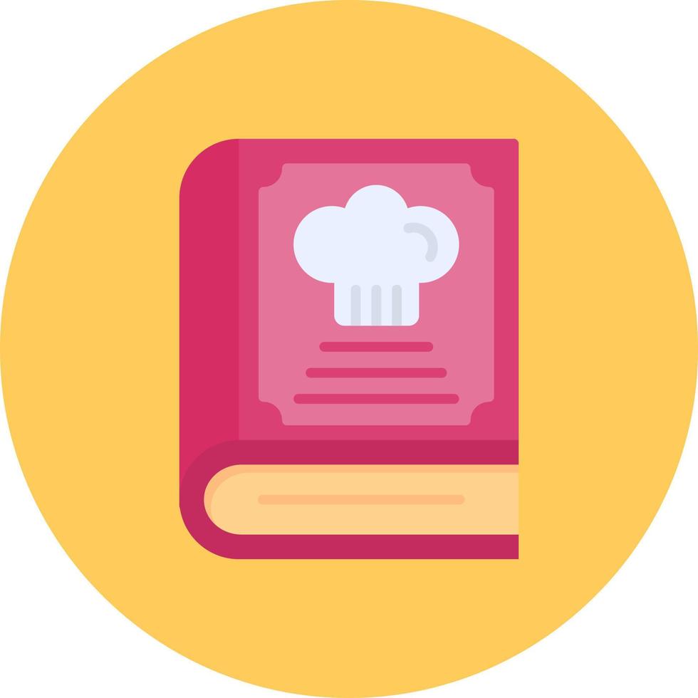 Cook Book Creative Icon Design vector