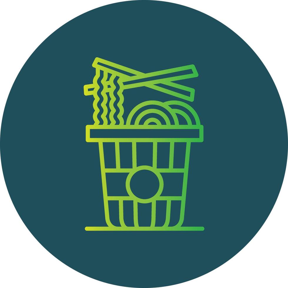Noodles Creative Icon Design vector