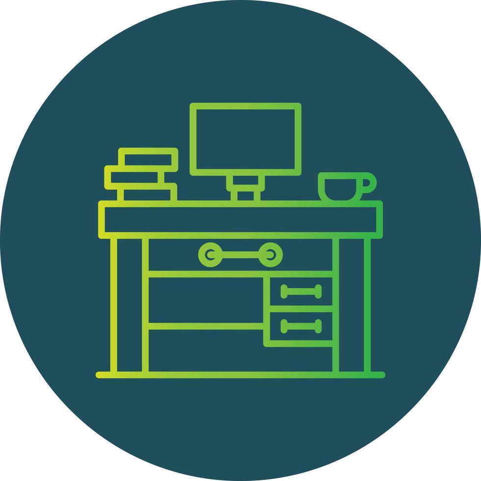 Desk Creative Icon Design vector